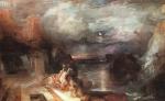 水彩大师 William Turner_Hero and Leander
